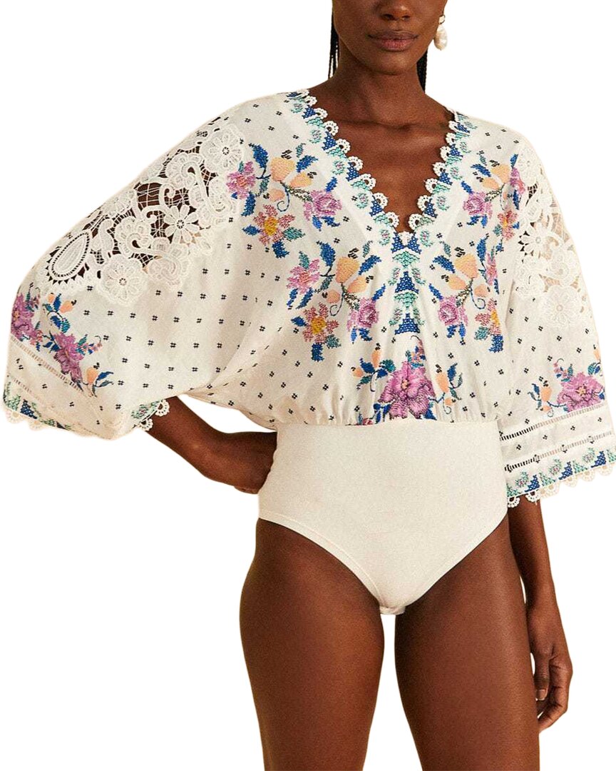 FARM Rio Farm Rio Romantic Bandanas Bodysuit
