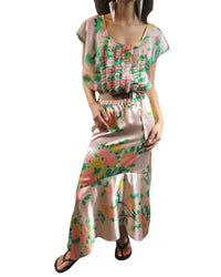 Tracy Reese High-Low Skirt Multi