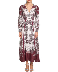 Marchesa Marchesa Garden Of Eve Midi Dress