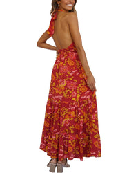 Tazga Sleeveless Midi Dress