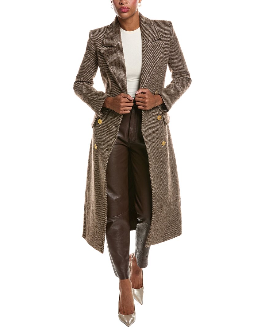 L’AGENCE L’Agence Kolina Wool-Blend Long Coat