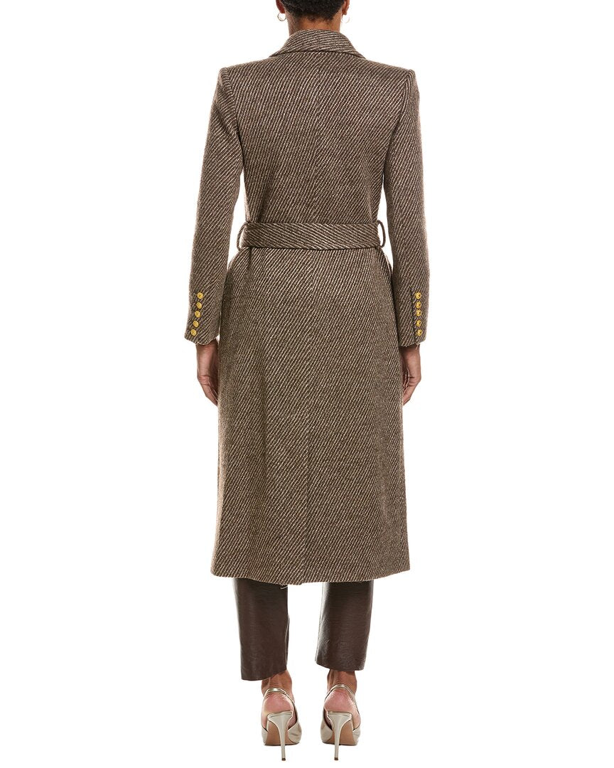 L’AGENCE L’Agence Kolina Wool-Blend Long Coat