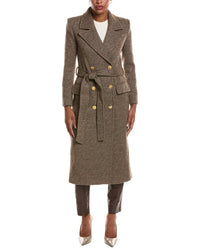 L’AGENCE L’Agence Kolina Wool-Blend Long Coat