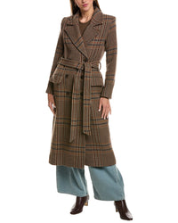 L’AGENCE L’Agence Kolina Wool-Blend Long Coat