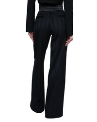 L’AGENCE L’Agence Minerva Cummerbund Trouser