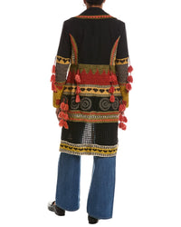 L’AGENCE L’Agence Kada Suiting Crochet Mix Wool-Blend Coat