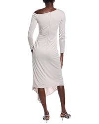 Carla Ruiz Ruched Midi Dress