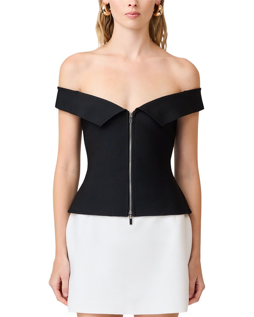 ELLIAT Elliatt Khloe Crepe Knit Top