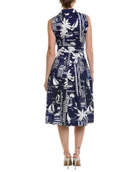 Samantha Sung Samantha Sung Amber Cote D'azure Midi Shirtdress