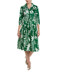 Samantha Sung Samantha Sung Amber Cote D'azure Midi Shirtdress