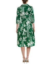 Samantha Sung Samantha Sung Amber Cote D'azure Midi Shirtdress