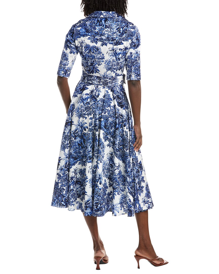 Samantha Sung Samantha Sung Amber Arabian Night Toile Midi Shirtdress
