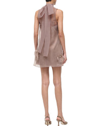Ariel Tesoro Ariel Tesoro Embellished Mini Dress