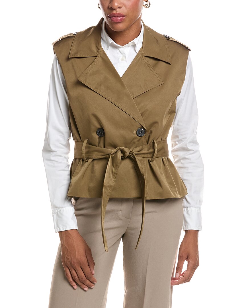 ESTELLINA Estellina Button Coat Vest