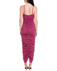 Susana Monaco String Center Gathered Maxi Dress
