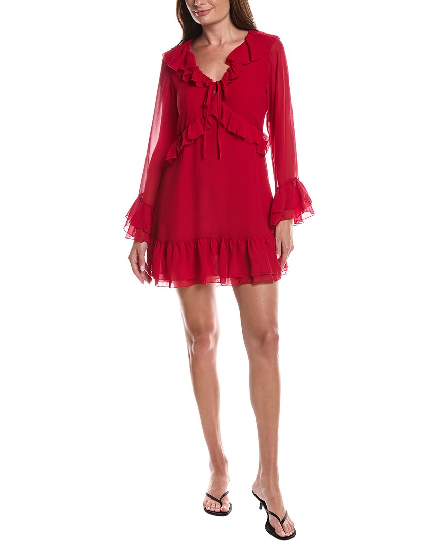 Layered With Love Layered With Love Rosaria Printed Lace Mini Dress