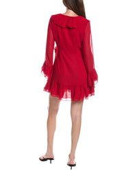 Layered With Love Layered With Love Rosaria Printed Lace Mini Dress