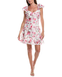 Layered With Love Layered With Love Tile Print Mini Dress