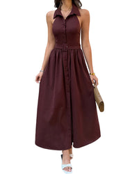 Olivia Taylor Shirt Maxi Dress