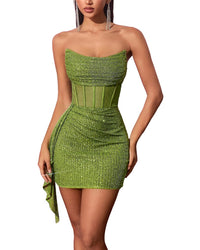 Amanda Royal Amanda Royal Bodycon Mini Dress