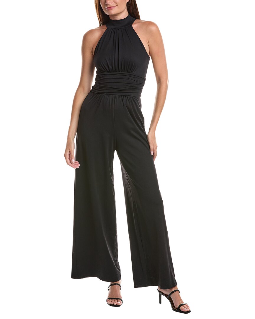 susana monaco Susana Monaco Mock Neck Sleeveless Jumpsuit
