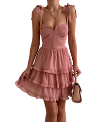 LEON GORI Leon Gori Sleeveless Mini Dress