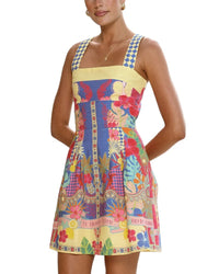 LEON GORI Leon Gori Sleeveless Mini Dress