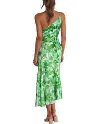 LEON GORI Leon Gori One-Shoulder Midi Dress