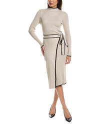 Maison Maar Maison Maar Long Sleeve Midi Dress