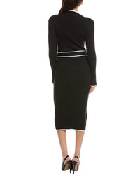 Maison Maar Maison Maar Long Sleeve Midi Dress