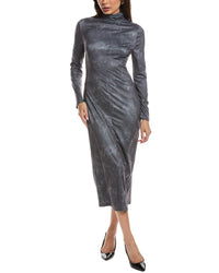 Maison Maar Maison Maar Long Sleeve Midi Dress