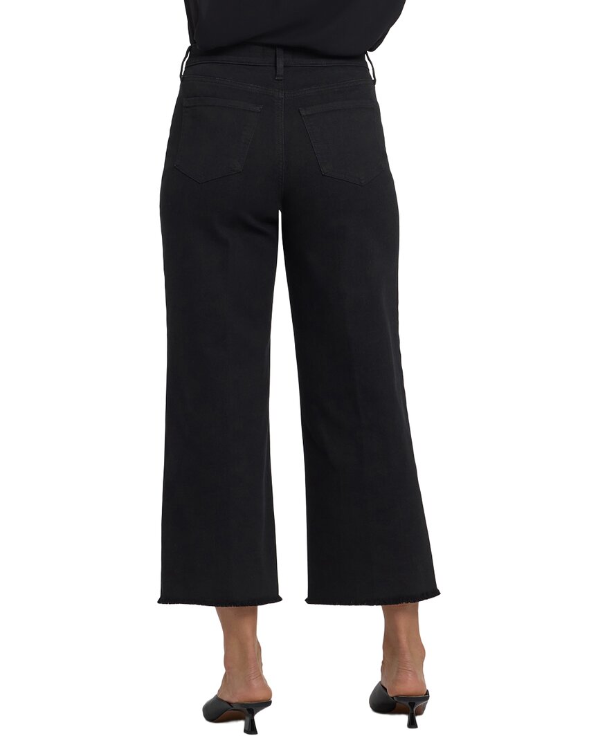 Nydj Coco Black Wide Leg Jean