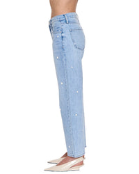 Pistola Pistola Lexi Petite Stellar Vintage Bowed Straight Jean