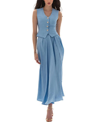 BGL Bgl Vest & Skirt Set