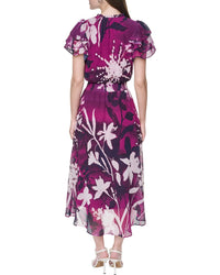 DKNY Dkny Fit & Flare Midi Dress