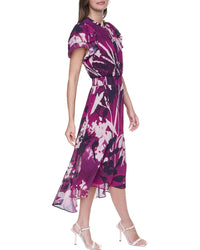 DKNY Dkny Fit & Flare Midi Dress