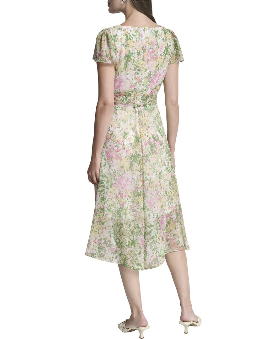 DKNY Dkny Faux Wrap Midi Dress