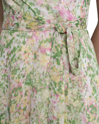 DKNY Dkny Faux Wrap Midi Dress