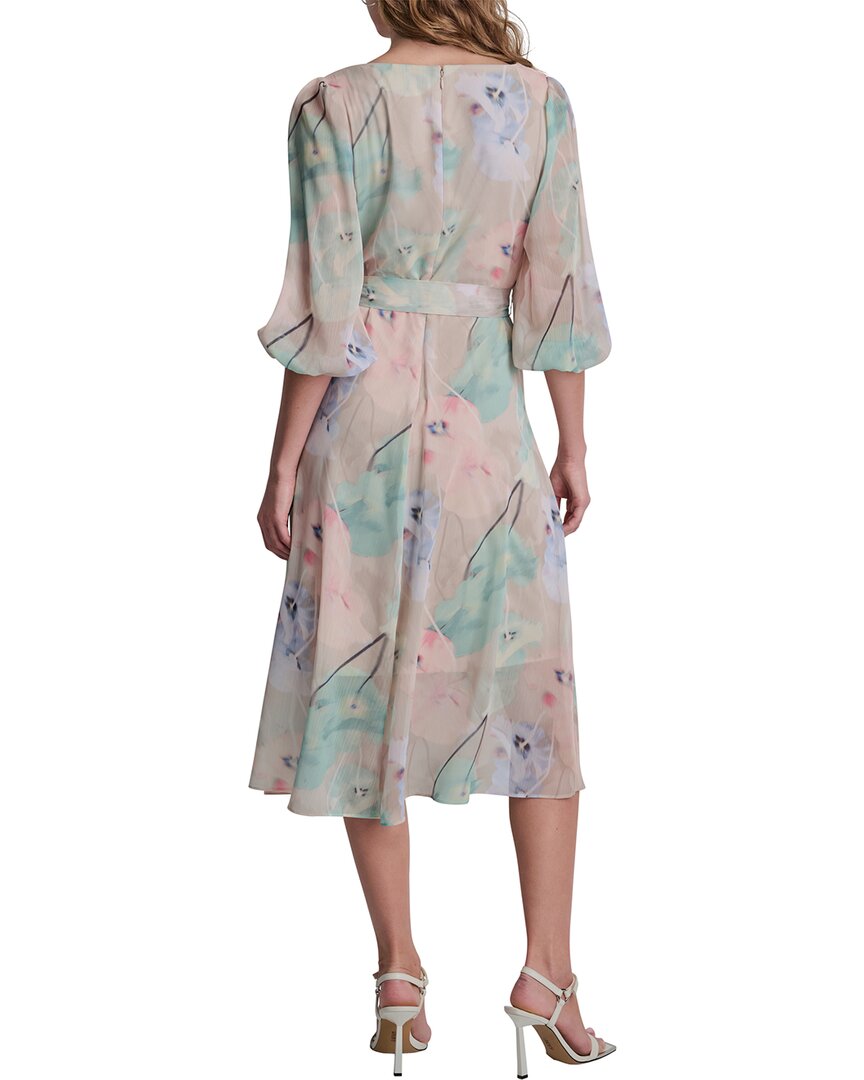 DKNY Dkny Faux Wrap Midi Dress