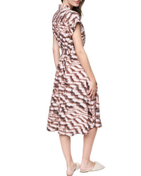 DKNY Dkny Faux Wrap Midi Dress