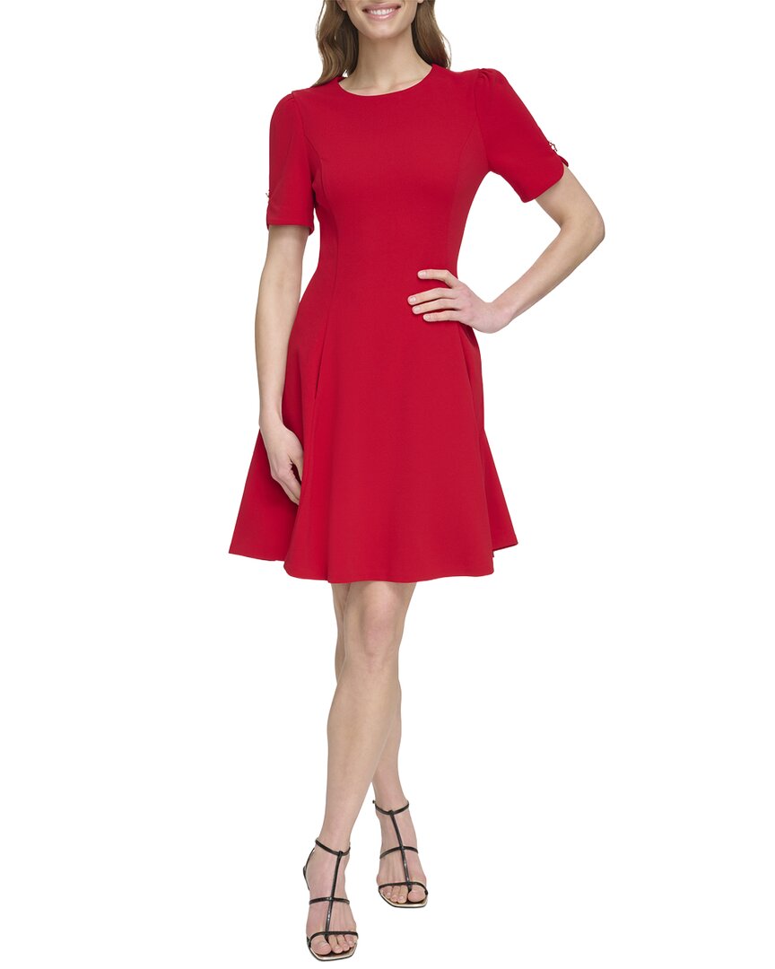 DKNY Dkny Fit & Flare Dress
