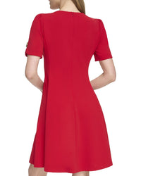 DKNY Dkny Fit & Flare Dress
