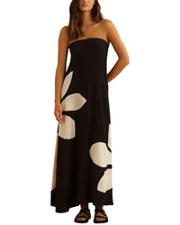 OLOEY Oloey Off-The-Shoulder Maxi Dress