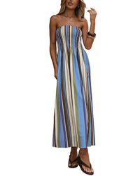 OLOEY Oloey Off-The-Shoulder Maxi Dress