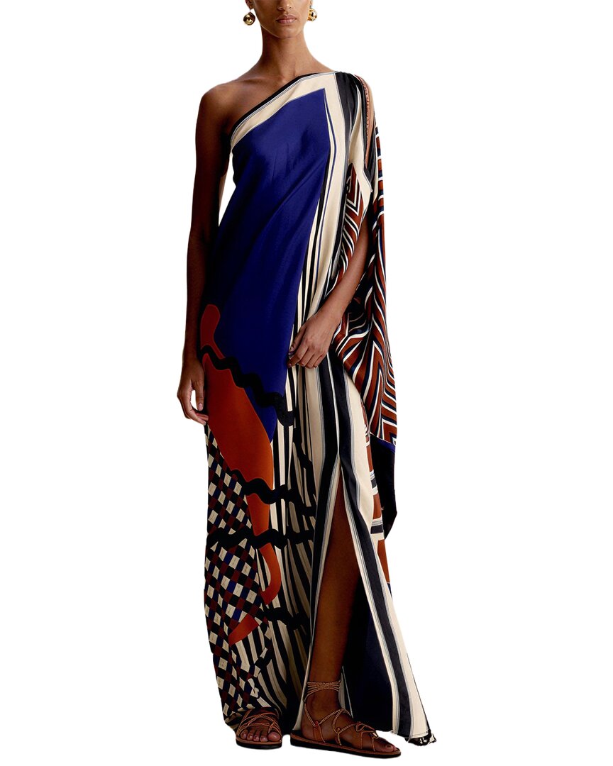 Oloey One-Shoulder Maxi Dress
