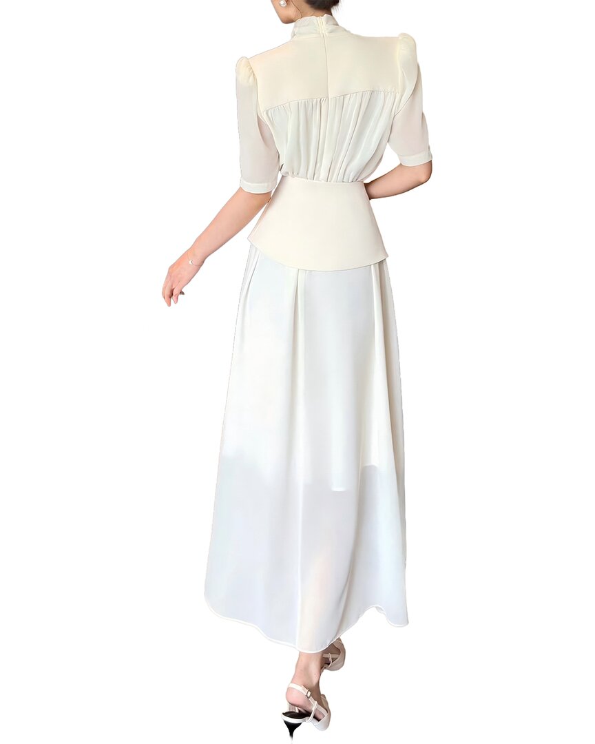 Burryco Short Sleeve Maxi Dress