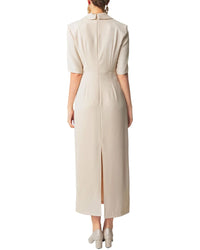 BURRYCO Burryco Short Sleeve Midi Dress