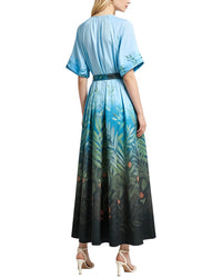 Burryco Short Sleeve Maxi Dress
