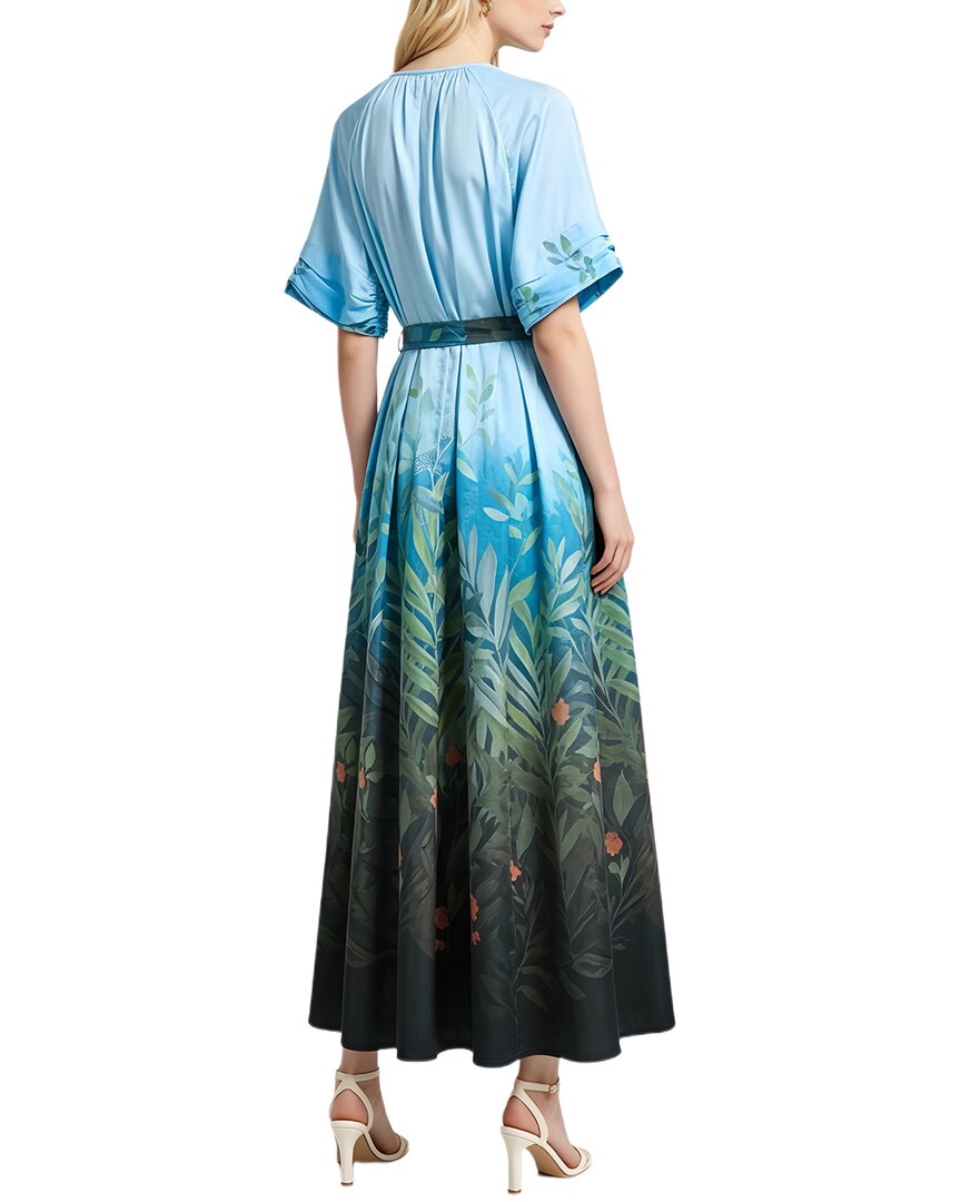 Burryco Short Sleeve Maxi Dress