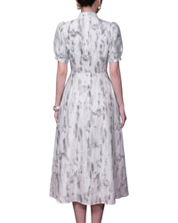 Burryco Short Sleeve Midi Dress